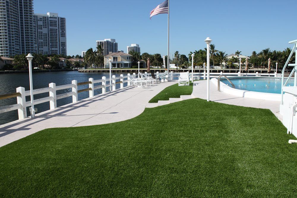 Kennewick artificial grass landscaping