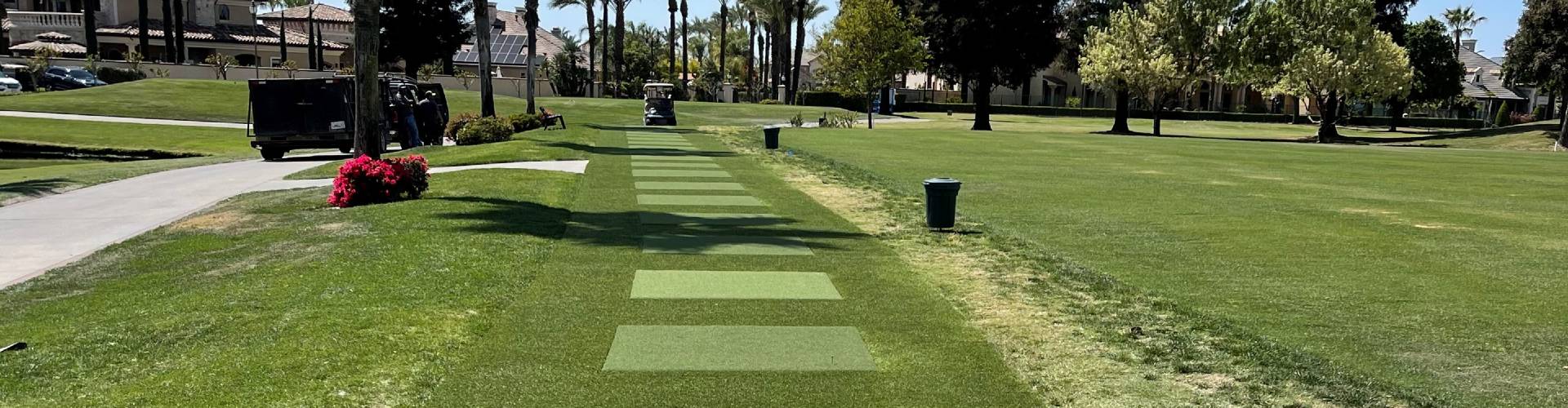 Artificial Grass Tee Lines in Kennewick